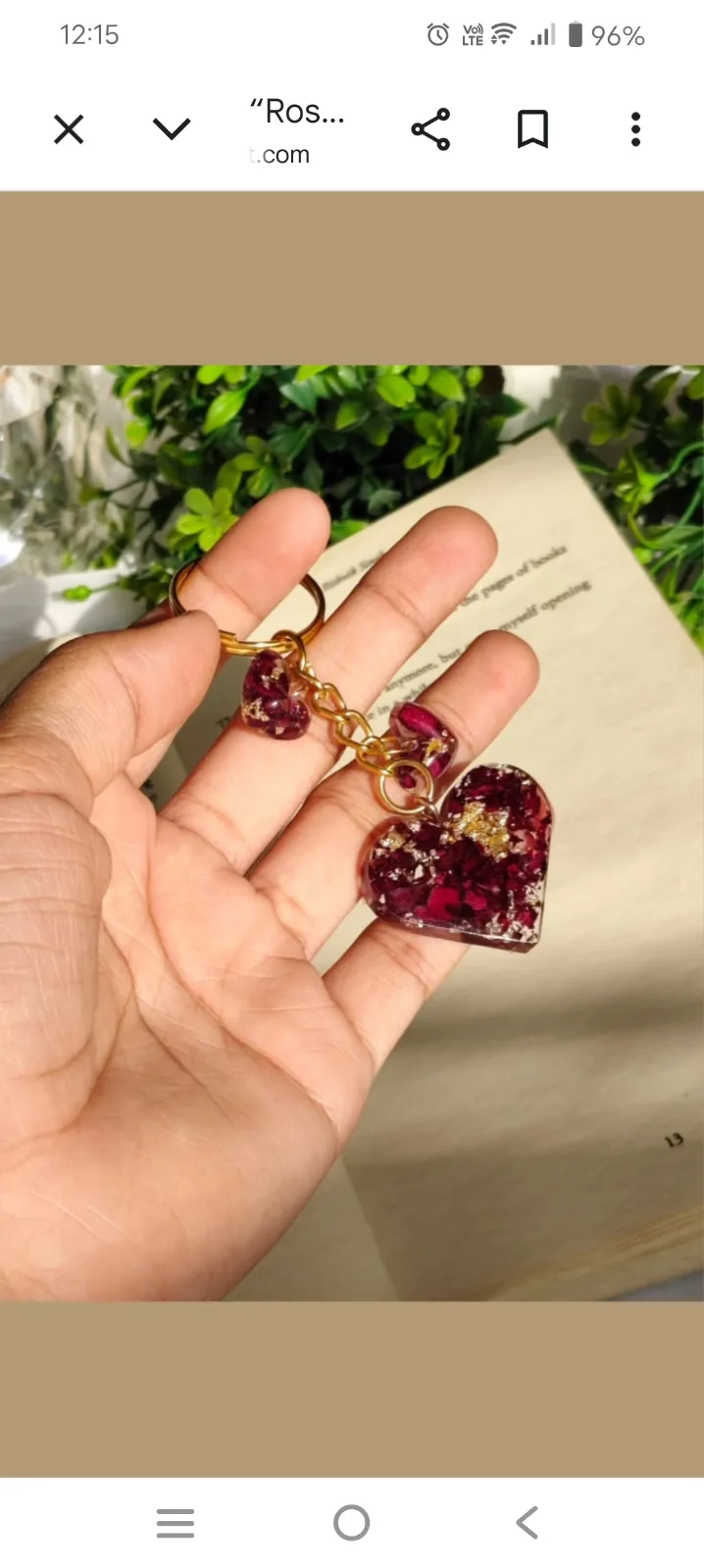 Heartfelt Blooms – 2 Inch Heart